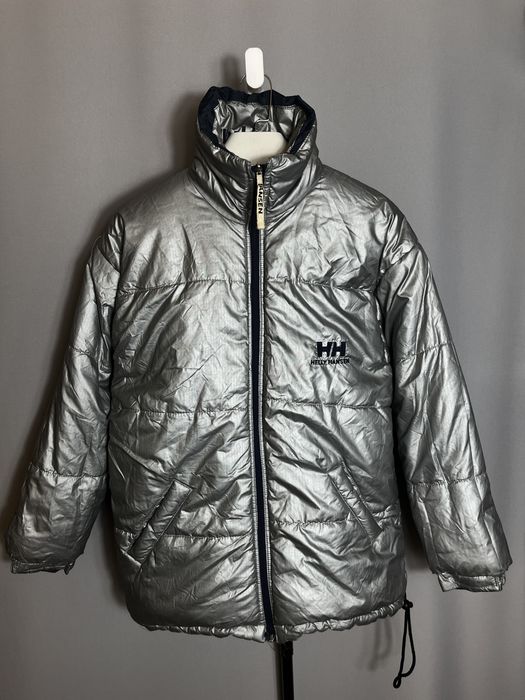 Вінтажна чоловіча двостороння куртка Helly Hansen — zdjęcie 3