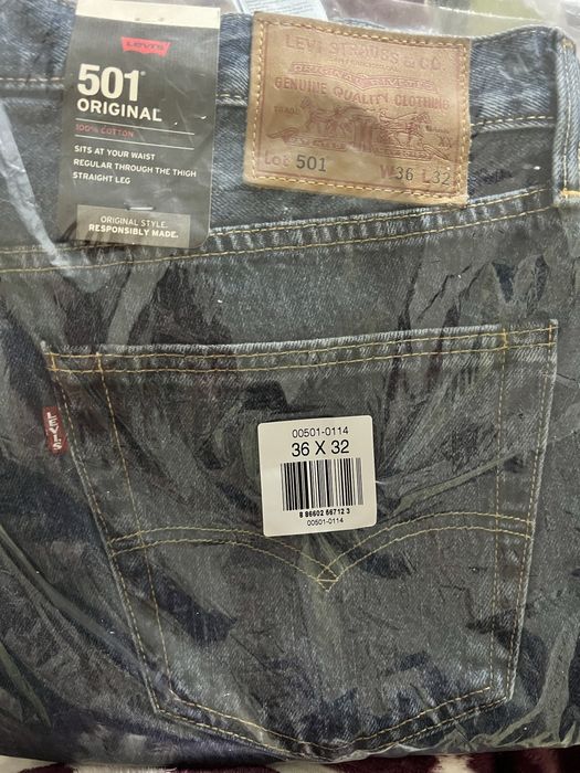 Джинси Levi’s 501.  W36 L32