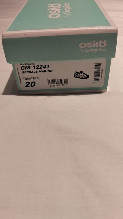 Sapato bebe conguitos