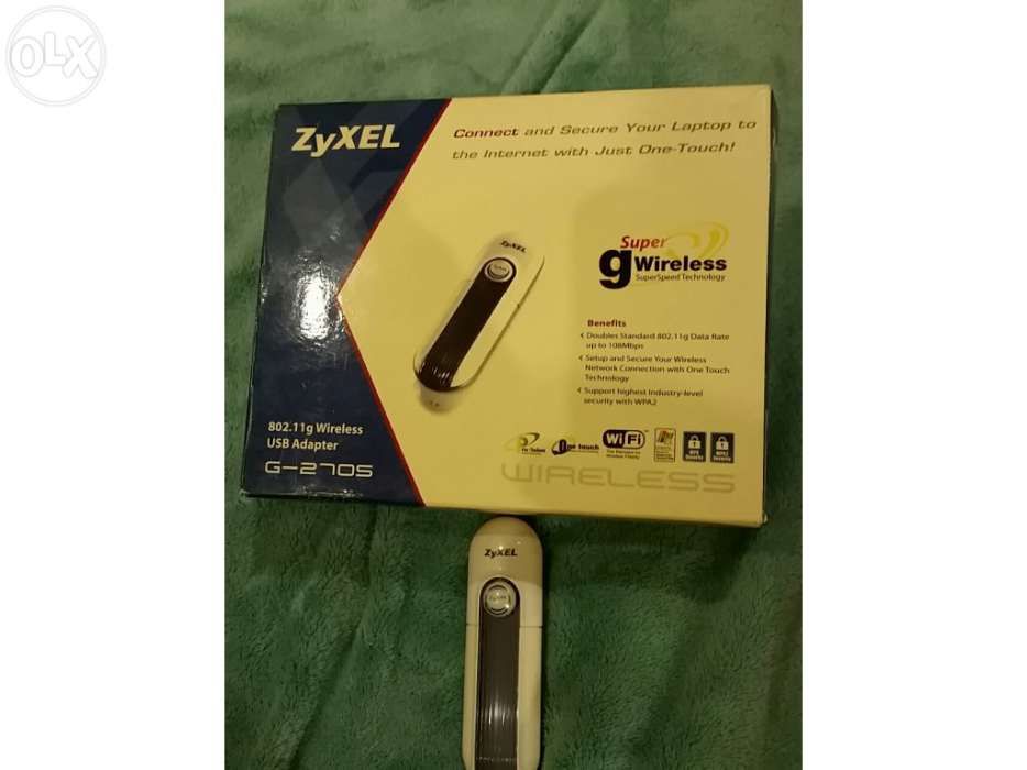 ZYXEL G 270S Wireless Pen, Brand New in Box64750636932099120