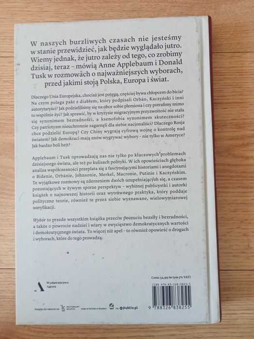 "Wybór" - Anne Applebaum, Donald Tusk