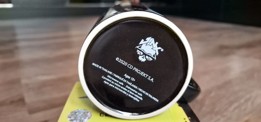 Cyberpunk 2077 kubek johny silverhand oryginalny unikat. Nowy.