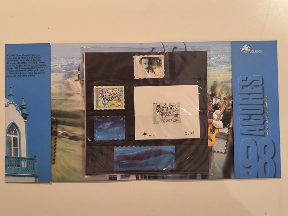 Carteira Anual Açores - Selos CTT