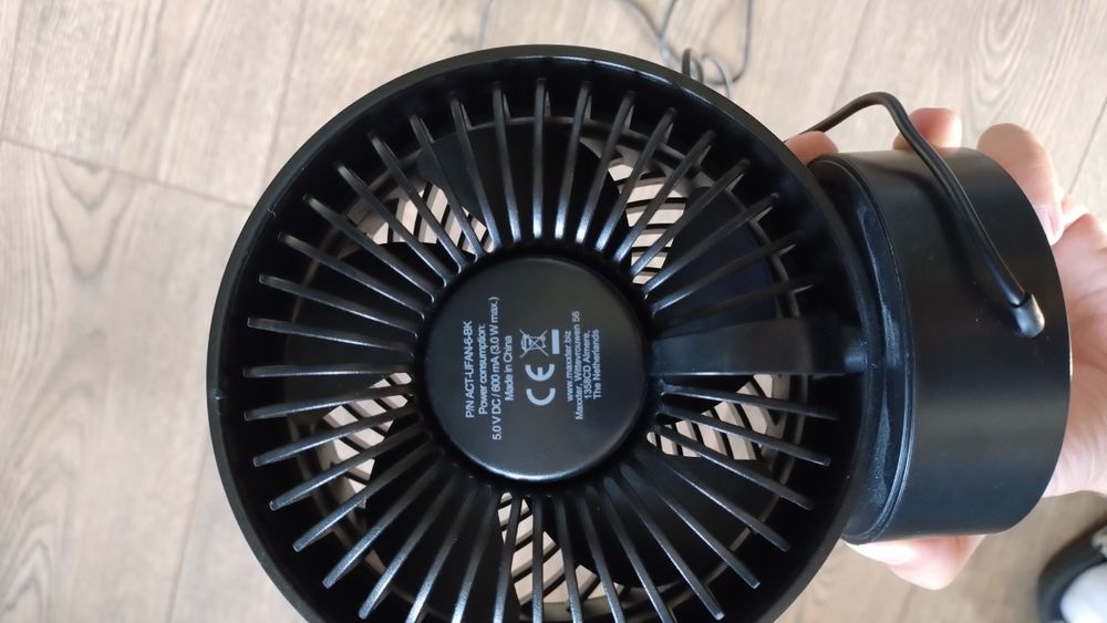 Wiatrak na wejście USB