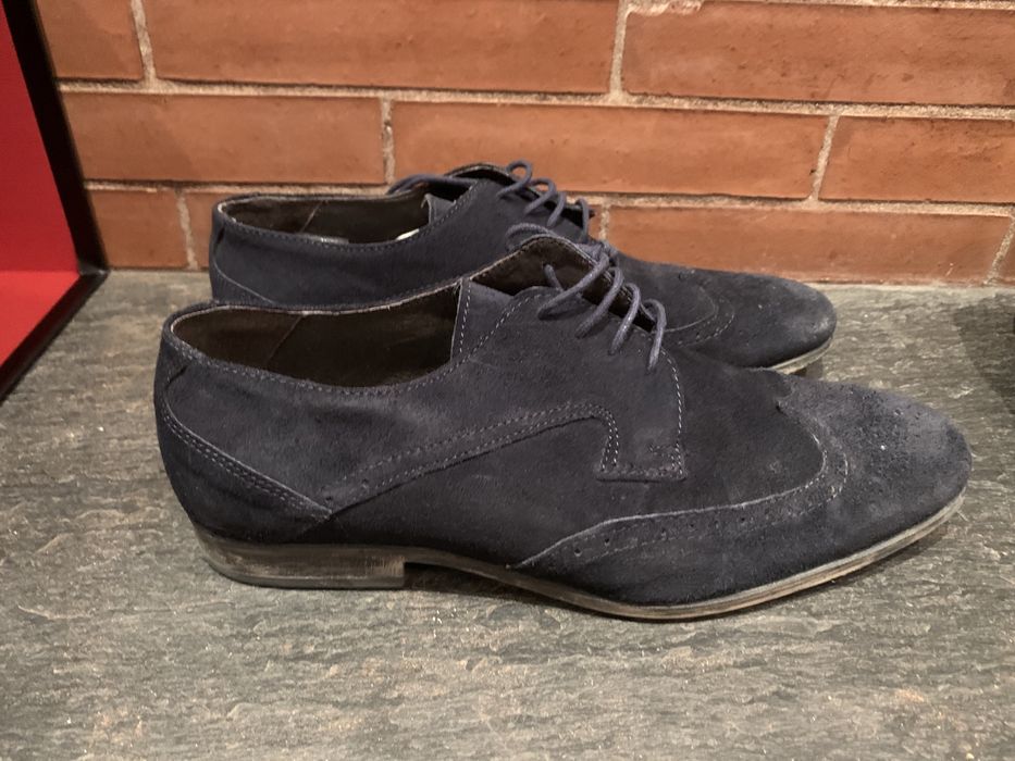 Suits & Inc (43) sapato homem azul