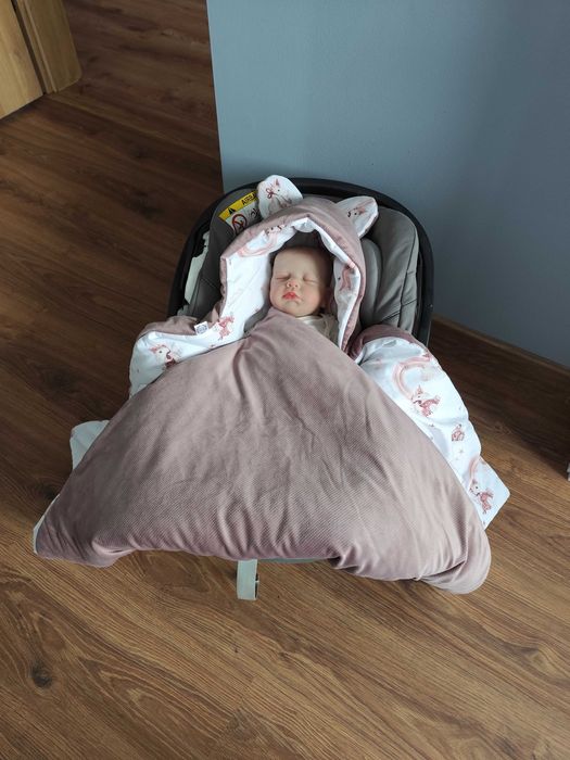 Otulacz do fotelika bawełna premium jesień/zima