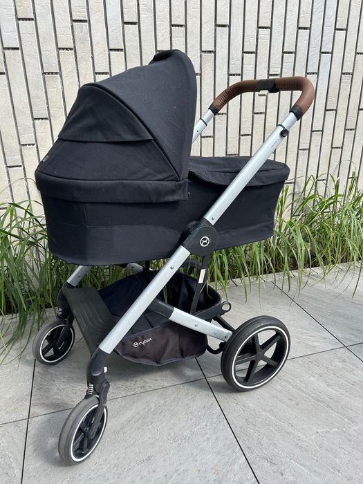 Wózek 2w1 Cybex Balios SLux Deep Black / Silver