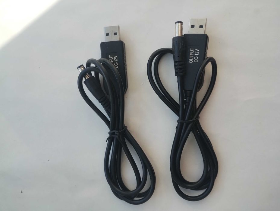 Кабель для роутера "Wifi без света" - повышающий переходник USB-DC 12V