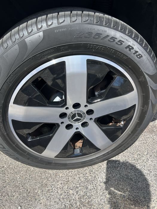 Jantes originais Mercedes com pneus
