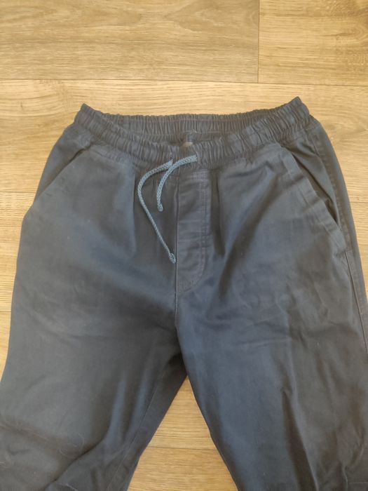 Чоловічи штани джогери темно синього кольору