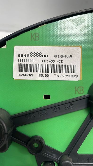 QUADRANTE PEUGEOT 206 (2A/C_, 2E/K_, 2D_) [98-09]