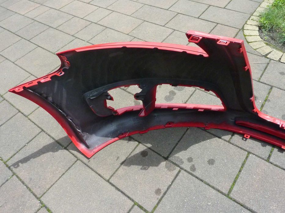 audi a3 8p zderzak przód przedni czerwony 8p080.7437h