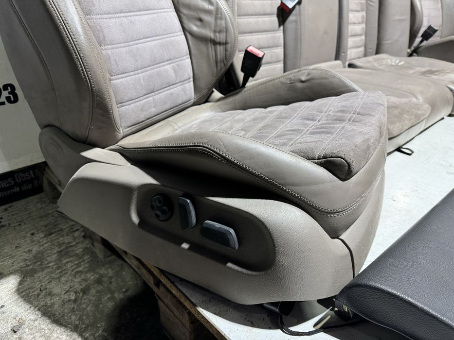 Сидушки електро фул Пассат Б6 алькантара салон сиденья passat b6