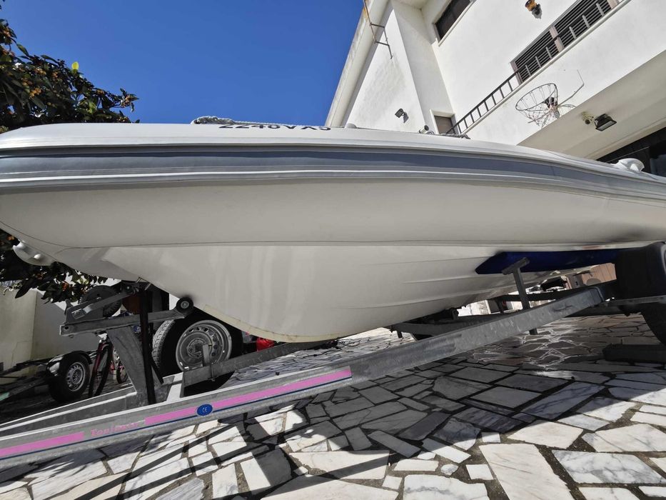 Semi-Rígido Searibs 500 Lux (Hypalon) + Yamaha 60hp 4T - Apenas 30 Horas! Estado Imaculado