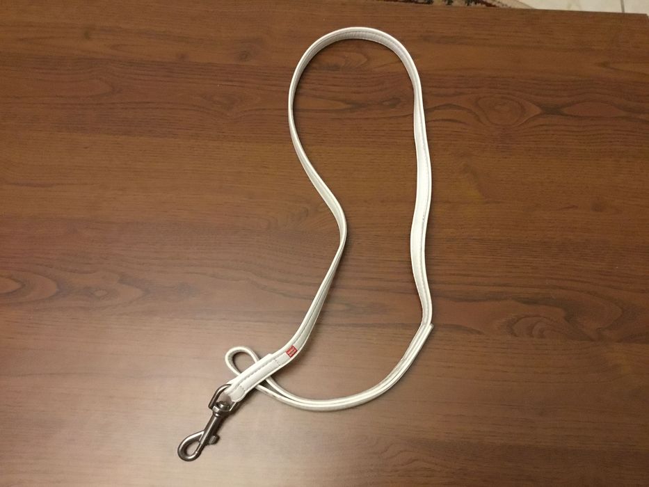 Фирменный поводок для собак натуральная кожа