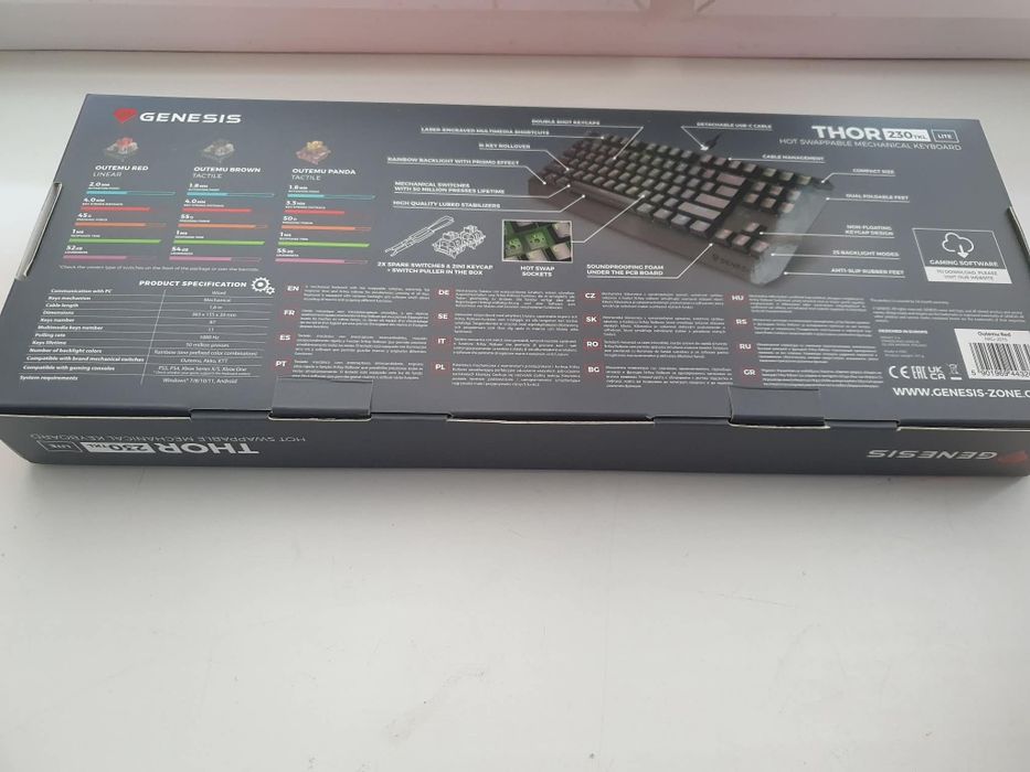 Sprzedam Klawiaturę Thor TKL 230 lite