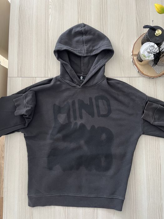 szara bluza z kapturem oversize xs