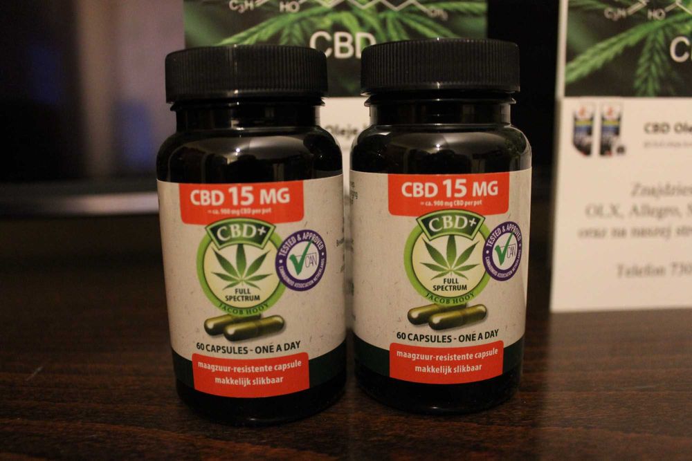 Jacob Hooy CBD 15mg 60 kapsułek