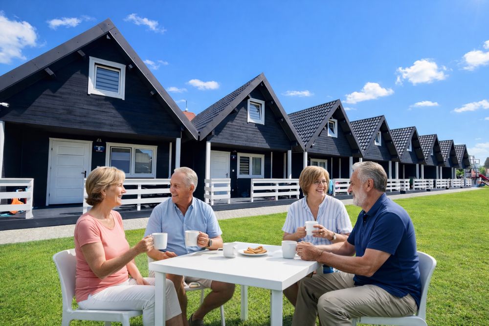 Wicie domki nad morzem, rodzinne, atrakcje dla dzieci, blisko plazy