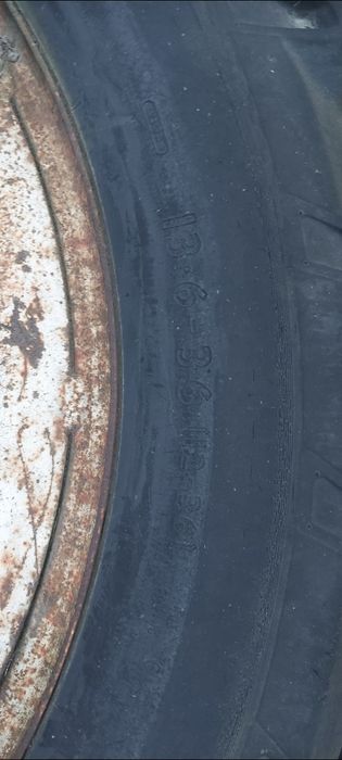 Felgi bliźniacze 13.6-36 i 9.5-48