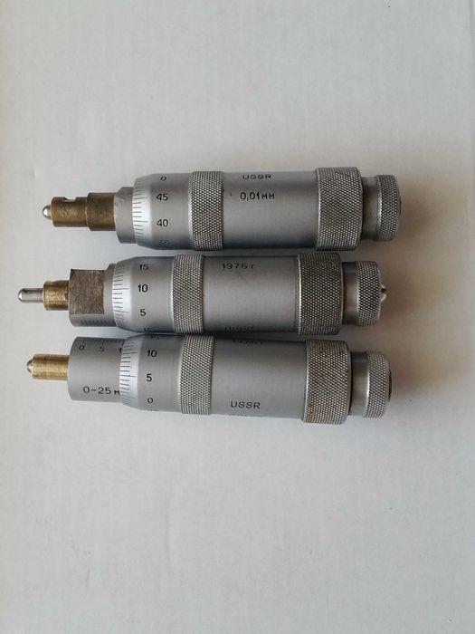 Микрометрические винты для точной подачи и регулировки