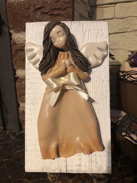 Aniołki na okolicznościowe personalizowane - rękodzieło  !!!