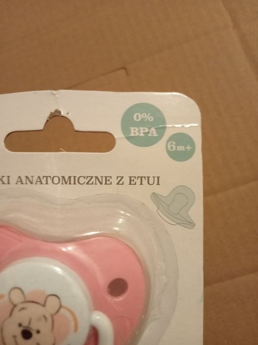Smoczki dla dziecka 2 opakowania