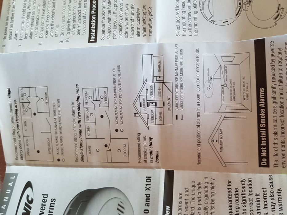 Czujka przeciwpożarową na baterie