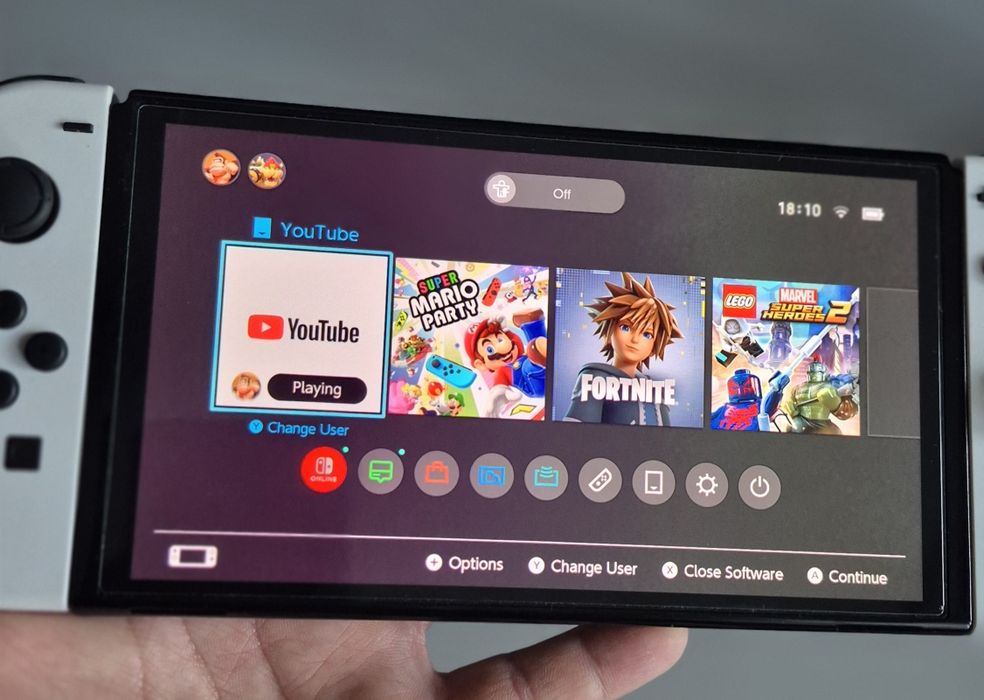 Nintendo Switch Oled Dodatki zestaw dokument