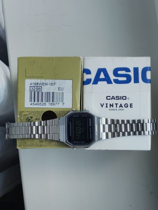 Casio A168we-1ef zegarek męski