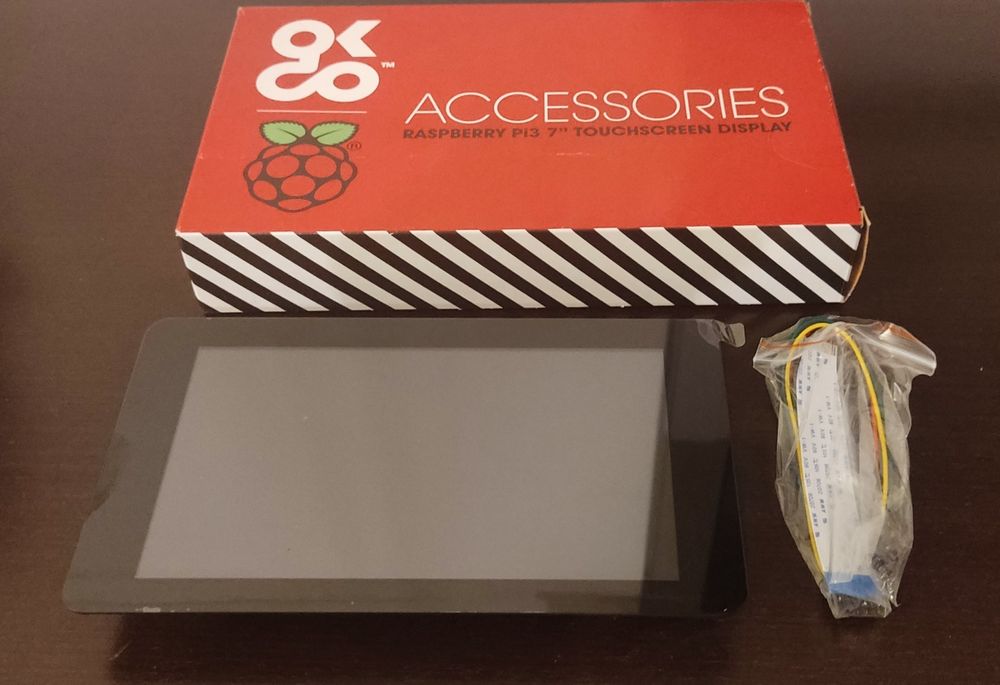 Monitor Touch 7" Raspberry Pi3 novo em caixa