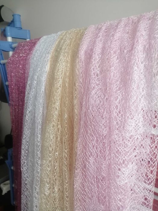 Шарфы палантины Ажур Пасхальные