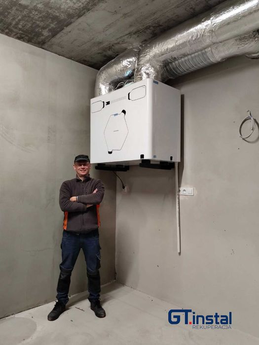 Rekuperacja Wentylacja System dla domu Rekuperator Rekuperatory