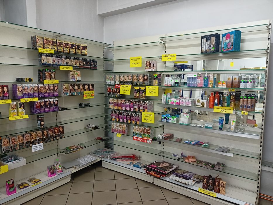 Regały sklepowe 6 sztuk