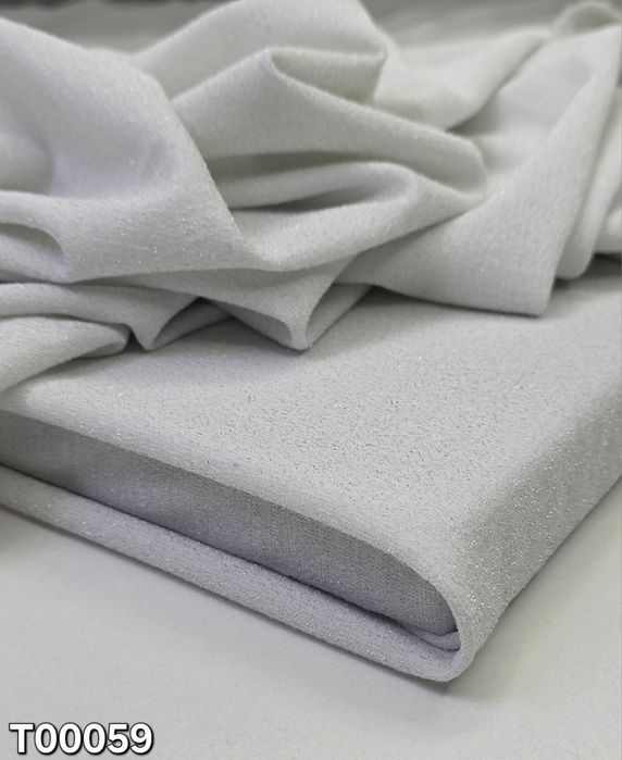 Ткань креп дайвинг с люрексом опт и розница.