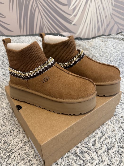 UGG  Tasman Tazz Platform Sock Уггі зі шкарпеткою 37