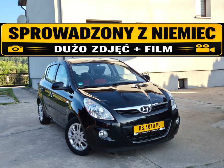 Hyundai i20 • 2010r • 5 drzwi • benzyna • KLIMATYZACJA • z Niemiec