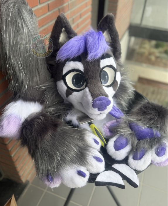 Furry Fursuit Husky Mini Partial Premade