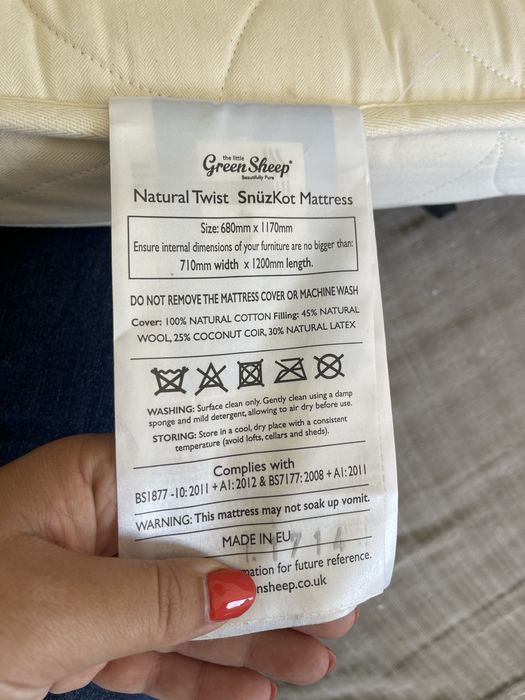 Cama para bebe até aos 5/6 anos