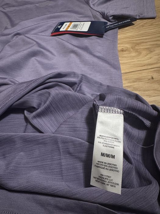 Nowa męska koszulka Reebok M sportowa fioletowa
