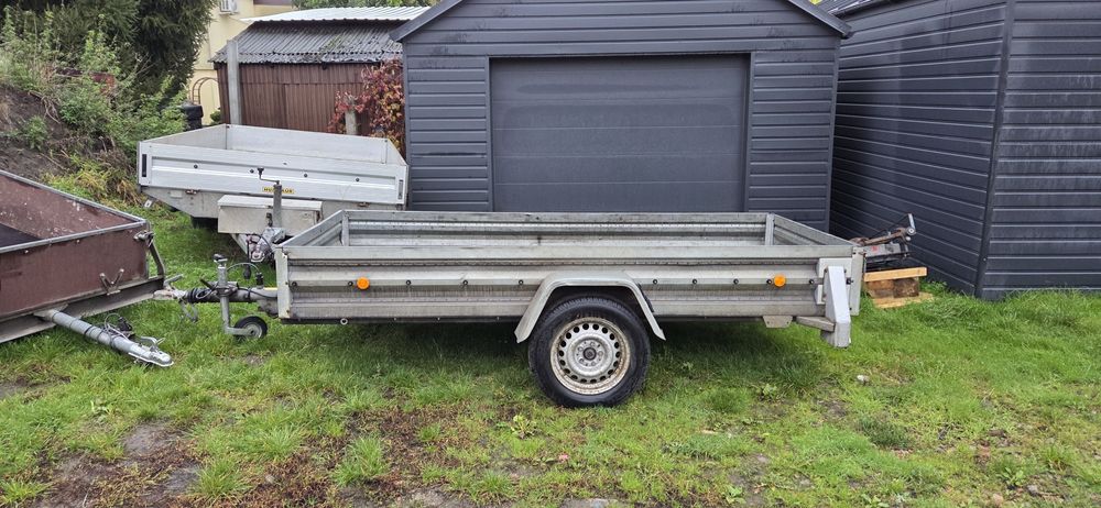 Przyczepka jednoosiowa Heinemann długa 3.1m na 1.3m  dmc1200kg zarejst