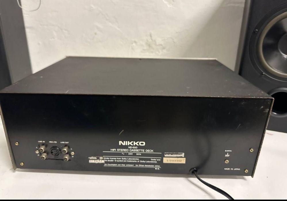 Hi-Fi. Magnitofon kasetowy Nikko ND-650