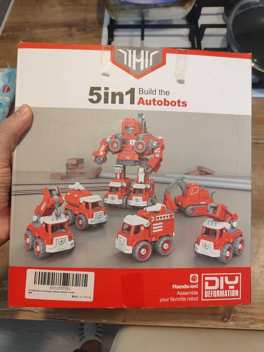 Трансформер 5in1 diy defirmation