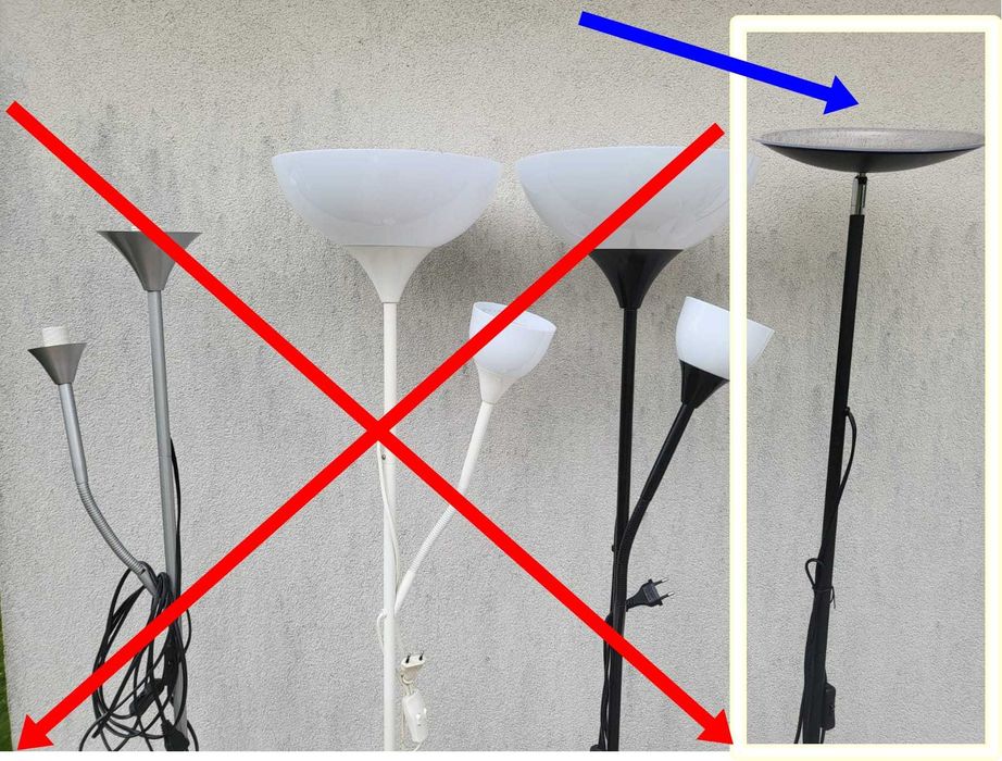 Lampa podłogowa, 18W, 3000K. Okazja cenowa