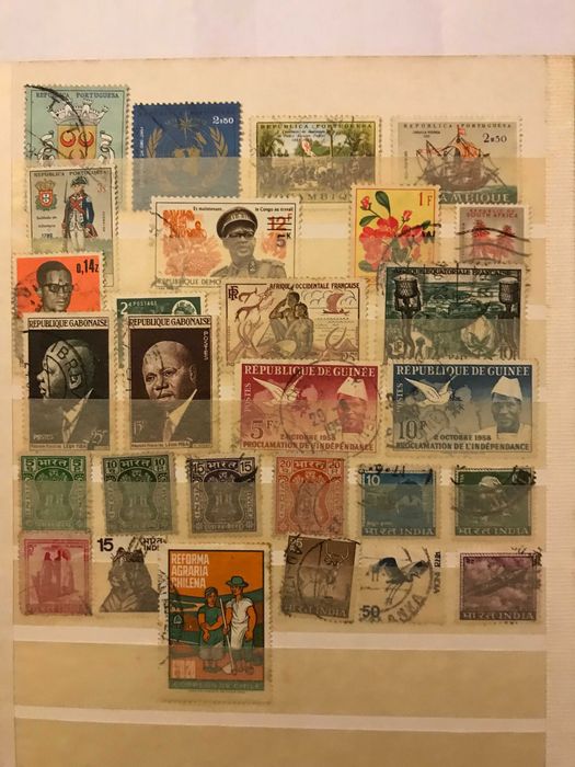 selos antigos diversos - lotes 13, 14 e 15