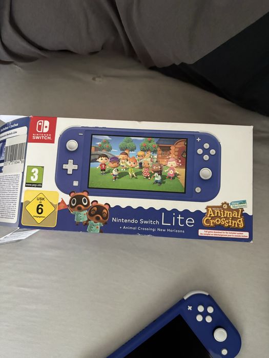 Nintendo swich lite animal crossing na gwarancji