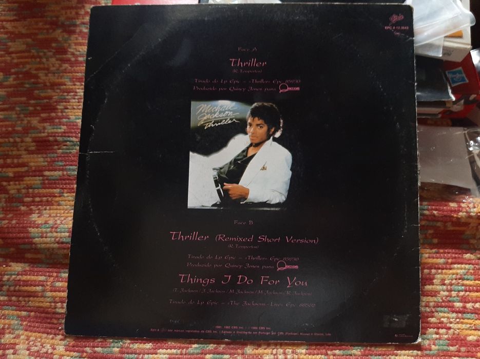 Michael Jackson  disco de vinil