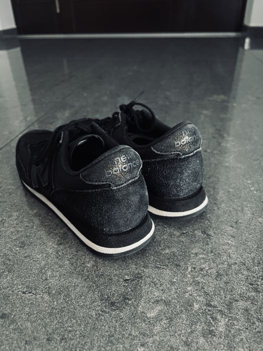 Czarne sneakersy New Balance 38, stan dobry