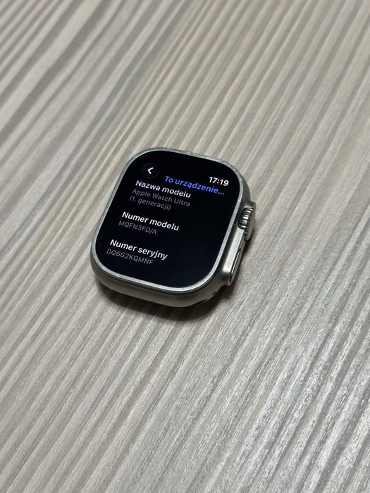 Apple Watch Ultra 1 49mm • FV/paragon • bateria 99%