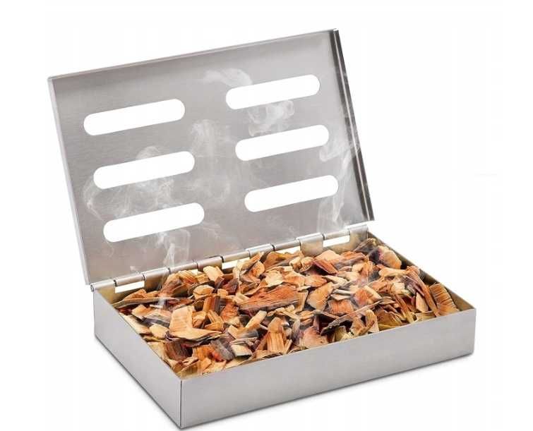 Skrzynka wędzarnicza do grilla stali nierdzewnej,generator zimnego dym